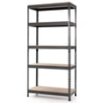 thumbnail image 4 of Patiojoy Étagères de Rangement Industrielles en Acier à 5 Niveaux pour Garage avec Tablettes Ajustables Gris, 4 of 6
