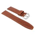thumbnail image 3 of 18mm Slim, Semi-Glossy, Leather Watch Band Strap, 3 of 7
