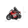 thumbnail image 3 of Liquidation de Jouets pour Enfants à Moins de 5 $! kkbbma Moto RC Télécommandée, 2,4 g 1/10 Grande Vitesse Moto RC Télécommandée de Country Cascade Moto de Dérive Course pour Garçons Filles 5-12 Ans Enfants, 3 of 9