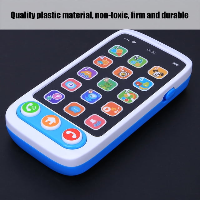Baby Play Phone, Portable Educational Toy Phone Multifunctional Learn Counting With Music And Light For Birthday Gifts For English Instruction