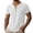 White-short sleeve, variant on YFNNUP Mens Tshirts Henley Short Sleeve Shirts Stretch Basic Top Casual Lightweight Button Up Tops White L