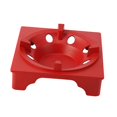 thumbnail image 1 of Mini Réchaud de Camping Brûleur Réchaud de Cuisson Réchaud de Camping Réchaud à Fondue Rouge, 1 of 9