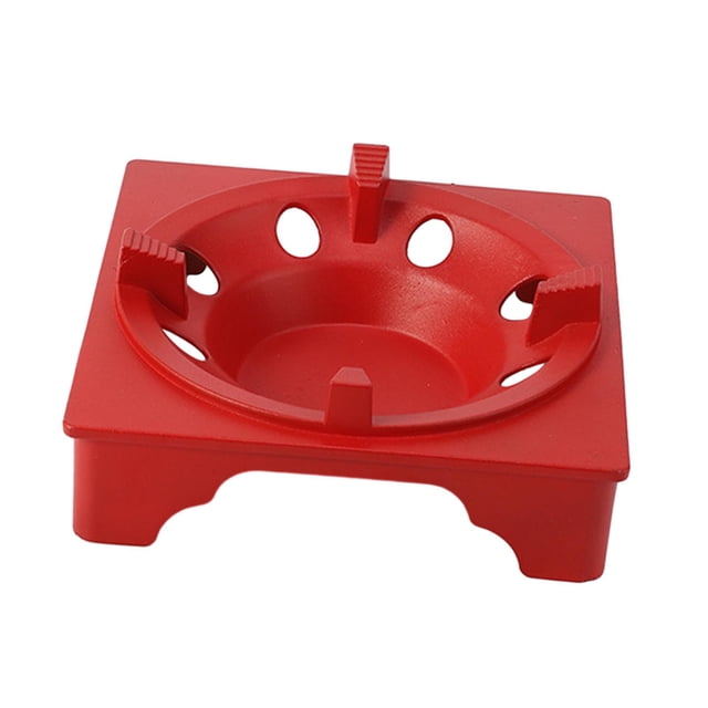 Mini Réchaud de Camping Brûleur Réchaud de Cuisson Réchaud de Camping Réchaud à Fondue Rouge