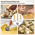 thumbnail image 4 of Ensemble d'Outils pour Faire des Pâtes 6 Pcs, Comprend des Rouleaux de Pâtes, des Fabricants de Tampons Raviolis, des Planches de Gnocchis et des Outils de Coupe-Roulis, Fournitures de Cuisine pour Pâtes Maison et Raviolis, 4 of 7