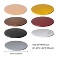 thumbnail image 2 of QualitChoice Nappe Ronde Imperméable Anti-Huile Bordure Extensible Couverture Salon Antidérapante Décoration Restauration Fête Gris 1Set, 2 of 6