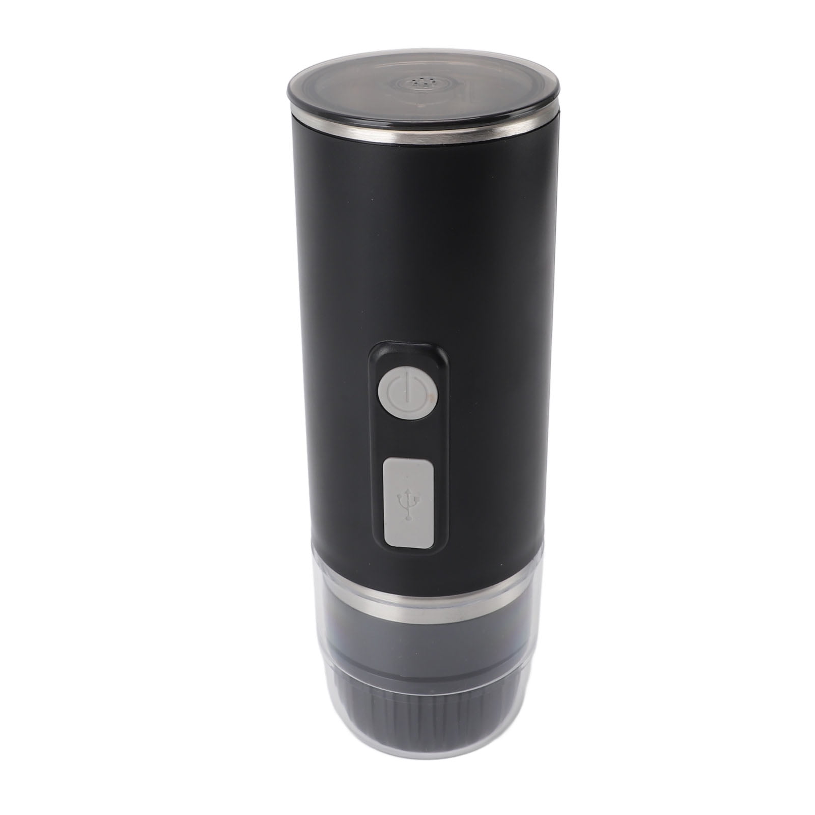 Portable Electric Coffee Maker, Heat Insulation 15 Bar Pressure ABS Leakproof Car Coffee Maker  for Office