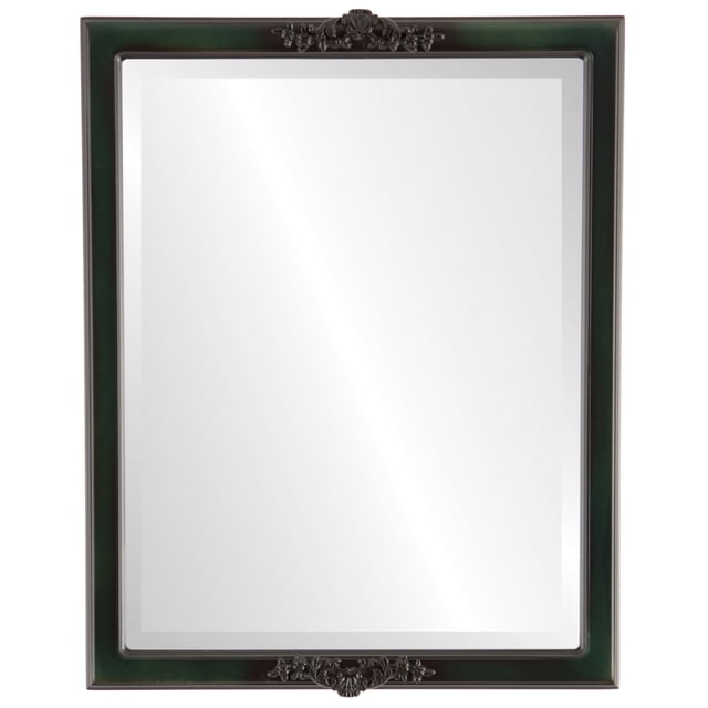 Miroir Encadré Athena - Vert Chasseur