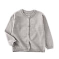 thumbnail image 2 of Cowsor Little Girl Knit Cardigan Sweater - Toddler Button Down School Uniforms Cardigan, 2 of 6