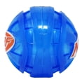 thumbnail image 1 of Nerf Dog Ridged LED and Squeak TPR Ball Dog Toy, 4", 1 of 4