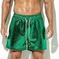 thumbnail image 2 of Diufon Mens Drawstring Cargo Shorts Oversized Casual Outdoor Hiking Sport Shorts Spring Summer Loose Shorts with Pockets, 2 of 6