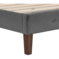 thumbnail image 4 of Classic Brands Seattle Tufted Platform Bed Frame, King, Antonio Mid Night, 4 of 10