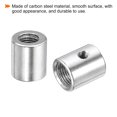 thumbnail image 4 of Unique Bargains Écrou de Raccord Rond M10 à M8 Adaptateur Filetage Convertisseur de Manchon Connecteur de Tige Tube Écrou Argent 15 Pack, 4 of 4