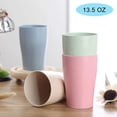thumbnail image 3 of Agiferg 4 Pcs Gobelet Robuste et durable Réutilisable pour Adultes et Enfants (13.5 OZ), 3 of 9