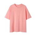 thumbnail image 1 of Birdeem Shirts for Men Mens Summer Casual Solid Color Fitting Short Sleeved Round Neck Shirts, 1 of 9