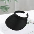 thumbnail image 3 of YAOBAMM Sun Protection Hat Unisex Hat Adjustable Elastic Band Empty Top Wide Long Brim UV Protection Breathable, 3 of 7