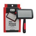 thumbnail image 2 of Pet Grooming Double Needle Comb for Dogs and Cats Detangling Tool with Efficient Hair Removal, 2 of 4