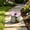 Purple, variant on Kmonabie Illuminated Garden Light with Eye Catching Colorful Glow, Natural Stone Inspired Base Outdoor Decor Compact 5.12 Inch Solar Light for Pathways Flower Beds Patios