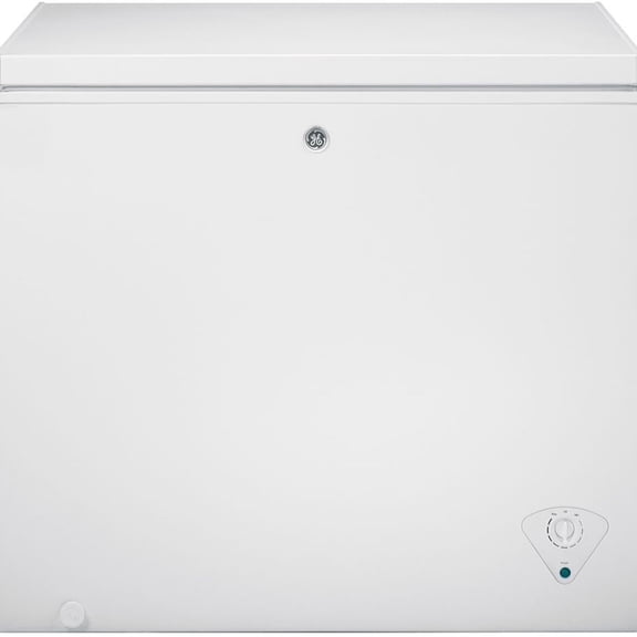 GE® 7.0 Cu. Ft. Manual Defrost Chest Freezer White - FCM7STWW