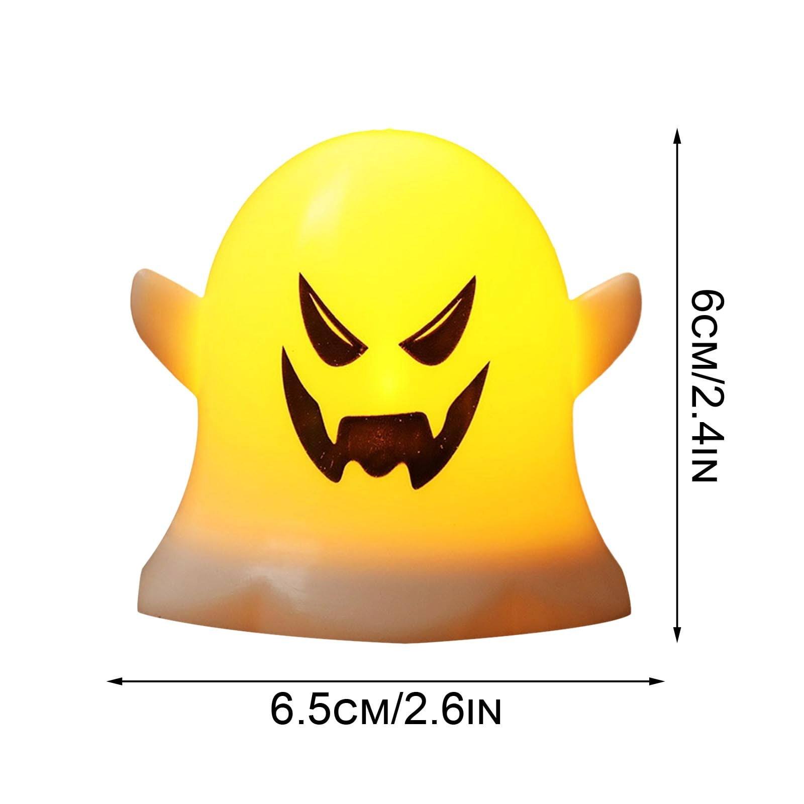 Halloween Ghost Lights Terrifying Expressions Candle Lights And Night Lights
