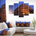thumbnail image 1 of Sunset on the Matala Beach Greece - Seashore Canvas Art Print, 1 of 3
