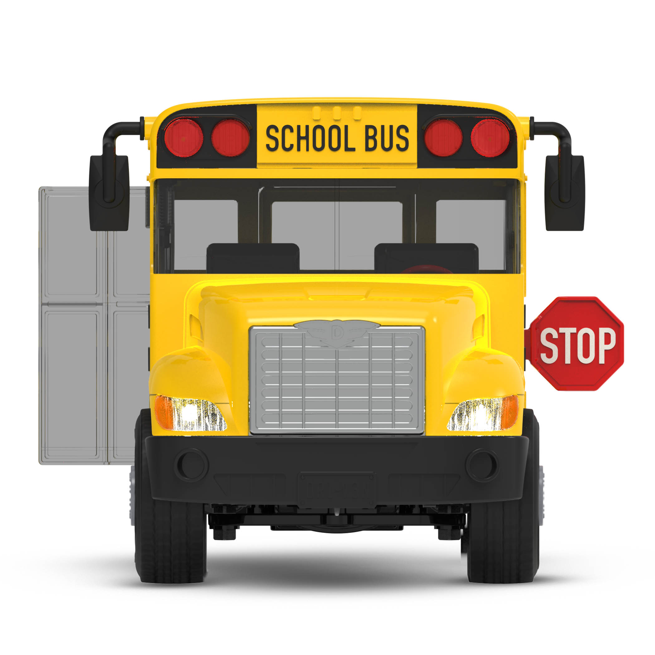 Autobus scolaire standard DRIVEN par Battat, grand autobus scolaire jouet jaune pour les enfants de 3 ans et plus