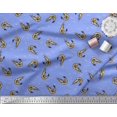 thumbnail image 2 of Soimoi Modal Satin Fabric Circle,Dot & Prawns Ocean Decor Fabric Printed Yard 42 Inch Wide, 2 of 3