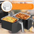 thumbnail image 4 of CNKOO  50Pcs Aluminum Foil Pans with Lids 100ml Aluminum Foil Baking Tray Non-Stick Aluminum Tins Rectangle Aluminum Foil Liners Aluminum Foil Containers for Air Fryer Oven Baking Cooking, 4 of 7