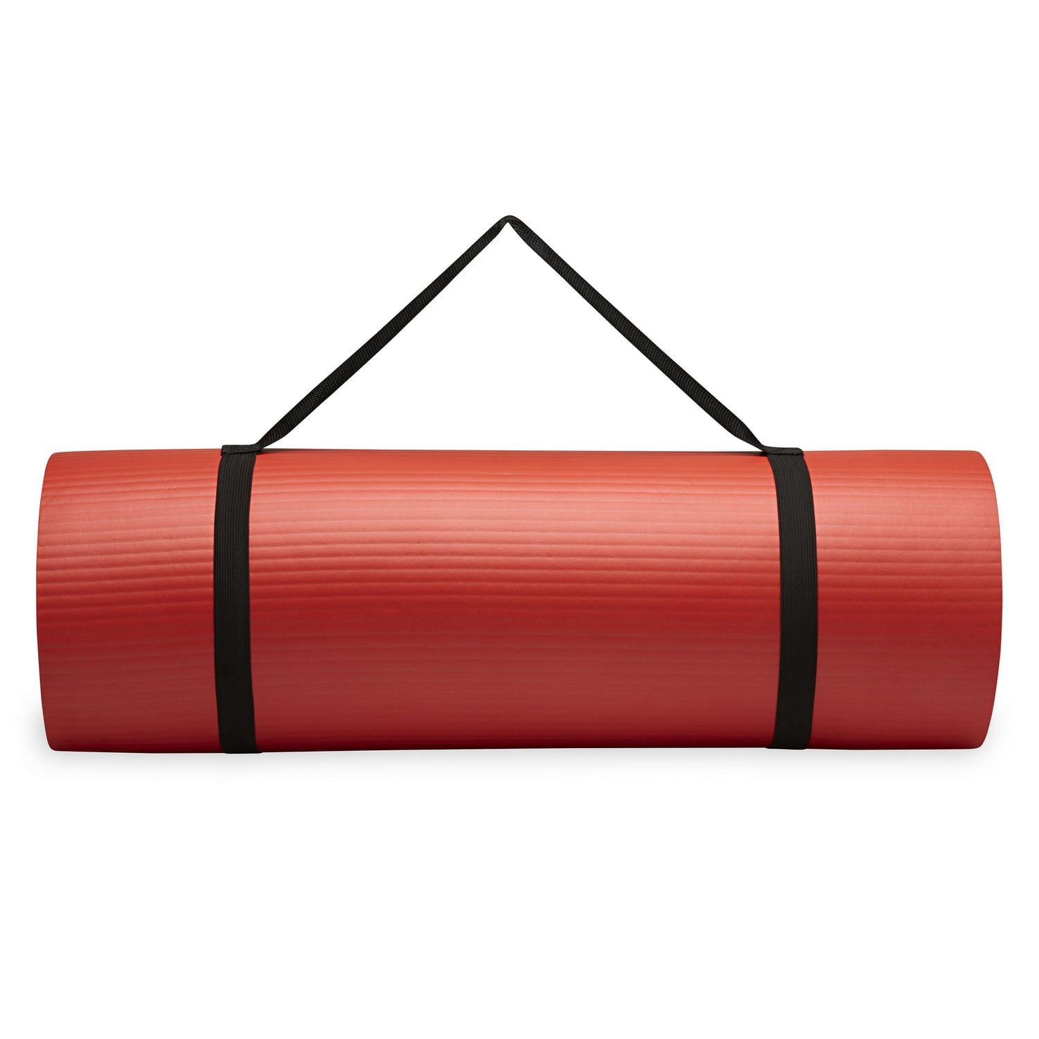 Reebok Delta tapis d'exercice professionel de 15 mm d'epaisseur, rouge