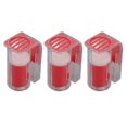 thumbnail image 3 of Mgaxyff Bee Queen Catcher, Round Surface Lightweight Burr Free Queen Bee Marking Cage 3Pcs Plastic For Beekeepers For Garden, 3 of 8