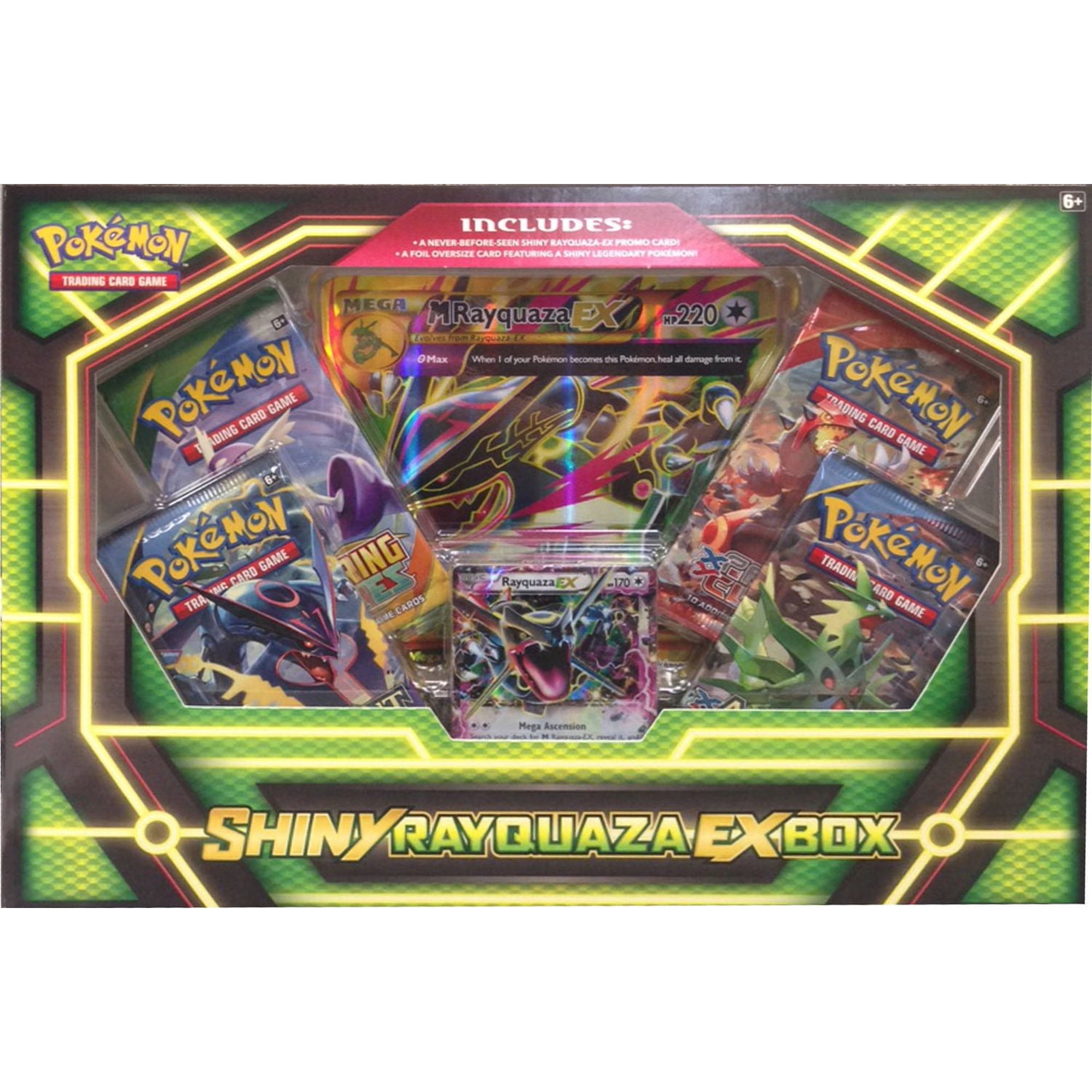 pokemon tcg shiny rayquaza-ex box card game for sale online style setup or your main portfolio M Rayquaza EX 2015 Pokemon