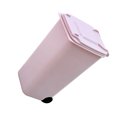 thumbnail image 2 of Maytalsory 1/2/3/5 Desktop Trash Can - Convenient And Durable For Anywhere Plastic Waste Bins With Lid Wheelie Trash light pink 1 Pc, 2 of 6