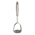 thumbnail image 1 of Stainless Steel Potato Masher Tool with Ergonomic Arc Design for Effortless Food Preparation, 1 of 6