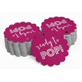 thumbnail image 2 of Inkdotpot Pack Of 100 Ready To Pop Baby Shower Favor Paper Tags Craft Real Silver Foil Hang Tags, 2 of 6