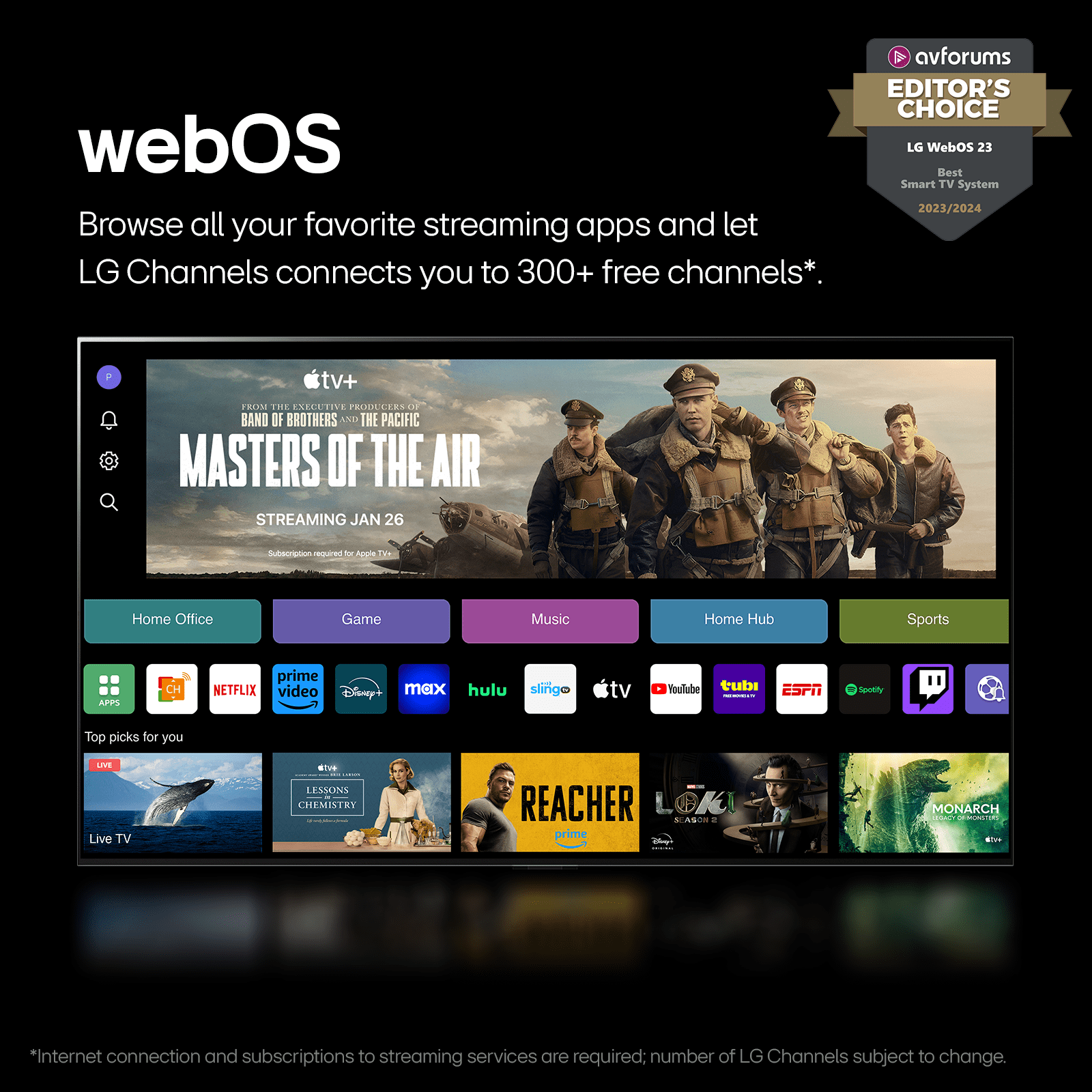 LG 50-Inch QNED80 (QLED + NanoCell) Quantum Dot NanoCell 4K Smart TV - α5 AI Processor 4K, Local Dimming, Alexa Built-In, HDR10, HGIG, ALLM, WebOS 24, Magic Remote (50QNED80TUC, 2024)