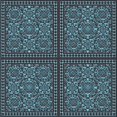 thumbnail image 1 of Ahgly Company Tapis d'Intérieur Lavables en Machine, Carrés, Transitionnels, Bruns, 5' Carrés, 1 of 7