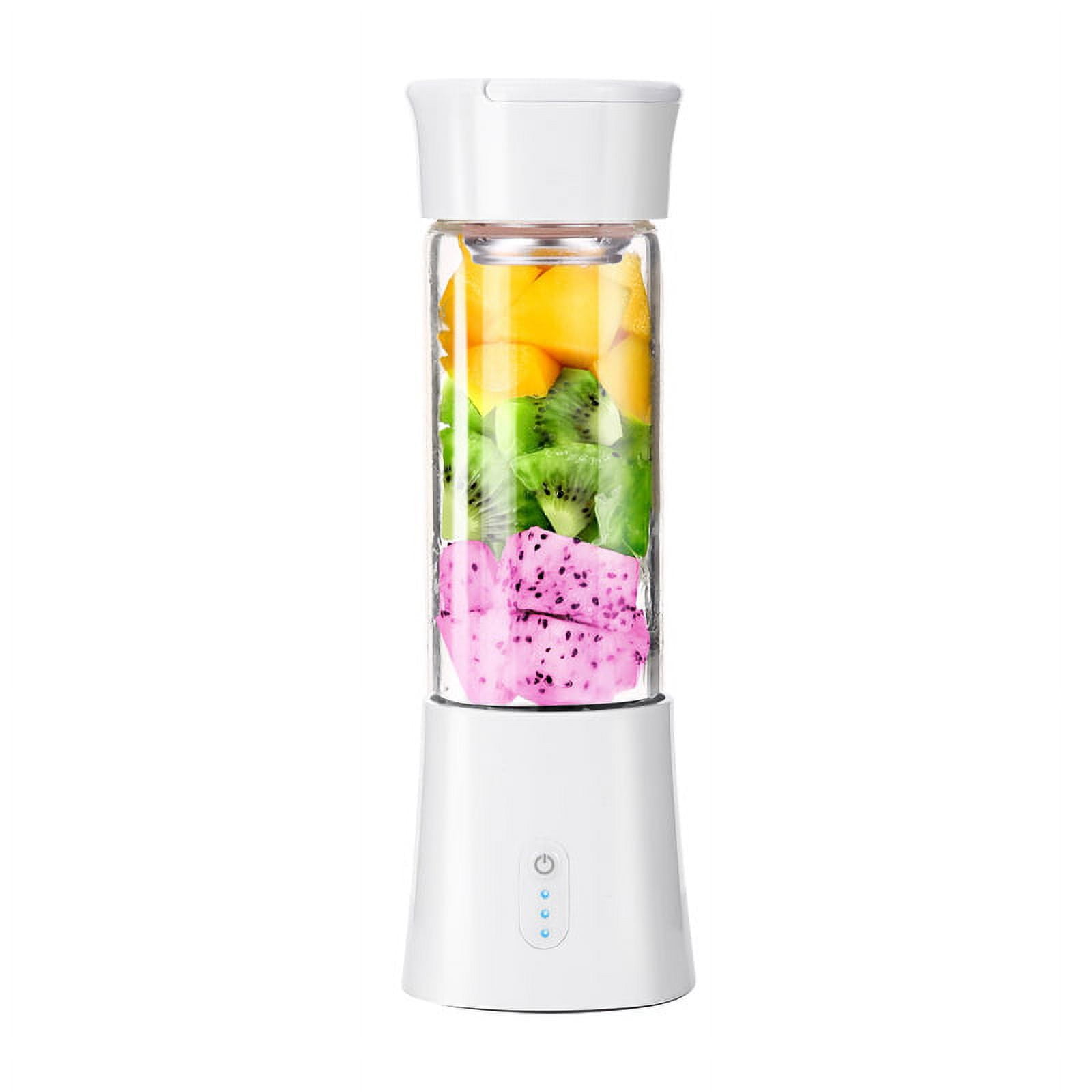 Jinsinto 78*240mm White US Mini Blender Fruit Juice Press Smoothie Blender