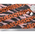 thumbnail image 2 of Soimoi Pink Rayon Fabric Leopard & Wild Animal Skin Print Fabric by Yard 56 Inch Wide, 2 of 3