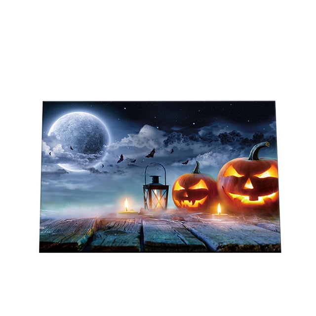 Yhmxh Bathroom Rugs,Rugs for Living Room,Area Rug Halloween Floor Mat with Terrifying Theme,Skull and Print Decoration,Entrance Door Floor Mat,Entrance Door Carpet Entrance Door Dust Carpet