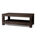 thumbnail image 2 of Maven Lane Paulo Wooden Coffee Table with Set of 2 Side Tables, Weathered Brown, 2 of 12