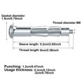 thumbnail image 3 of Button Locking M6 M8 Expansion Screw Petal Nut | Steel Galvanized Rustproof Sturdy Hollow Wall Plasterboard Fastener Hardware Combination Set B00rf9j8dy Build Driver 46 in Screwdriver Apartment Needs, 3 of 4