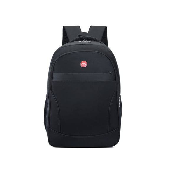 Laptop Backpack For Men, 20 L Anti-Theft Travel Backpack With 15.6 Inch Laptop Compartment, Padded Ventilated Back, Luggage Strap, Polyester Fabric
