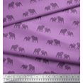 thumbnail image 2 of Soimoi Rayon Fabric Bull Dog Print Fabric by Yard 56 Inch Wide, 2 of 3