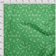 thumbnail image 4 of oneOone Polyester Spandex Green Fabric Asian Floral Block Sewing Material Print Fabric By The Yard 56 Inch Wide, 4 of 4