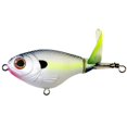 thumbnail image 1 of Lttoisl 3PCS Topwater Bass Fishing Lures Whopper Plopper with Floating Rotating Tail & Barb Treble Hooks - Lifelike Hard Plastic Bait, 75mm, 1 of 8