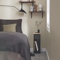 thumbnail image 4 of Modern Black Nightstand with Drawer - Compact Side Table for Bedroom, Living Room, Sofa - Small Bedside Table with Open Compartment for Storage and Organization,Small Space FBT111-SCH, 4 of 17