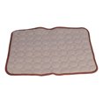 thumbnail image 4 of Pet Cooling Mat, Breathable Pet Summer Pad  For Small Medium Large Dogs Brown M(60x50cm), 4 of 8