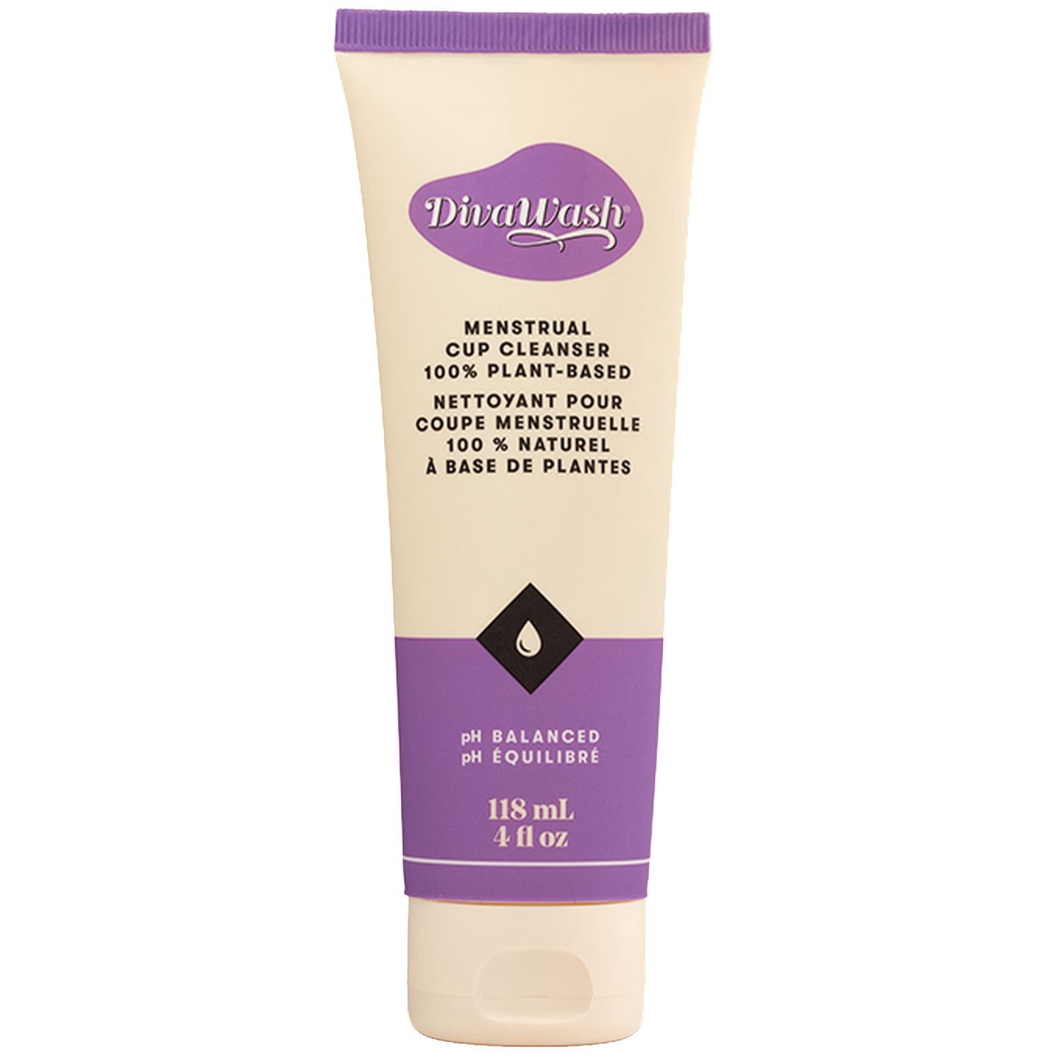 DIVA Wash Nettoyant pour Coupe et Disque Menstruels 118 ML