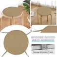 thumbnail image 1 of Coussin Rond pour Chaise de Jardin pour l'Extérieur - Coussinet Rond Confortable pour Tabourets de Salle à Manger de Patio avec Quatre Attaches, 1 of 4