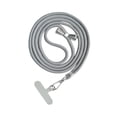 thumbnail image 2 of TISHITA Phone Lanyard Detachable Adjustable Anti Lost Nylon Tether Tab System for Light Gray, 2 of 8