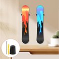 thumbnail image 4 of 1 Set Of Snowboard Wall Mount Hanger Ski Wall Mount Rack Ski Storage Hanger Skateboard Wall Mount Ski Holders for Wall Convenient Ski Holder Snowboard Hanger Wall Mount, 4 of 8